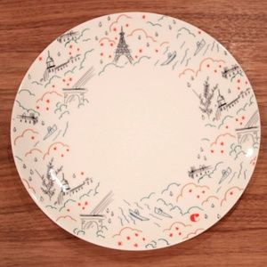 CACHAREL Paris Sketch Theme DINNER  PLATE